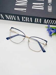 Women Eyeglasses - Màu xanh hải quân - Xem 2