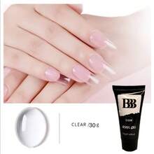 6 piezas. Polygel/Acrygel 30g. - transparente - Ver 1