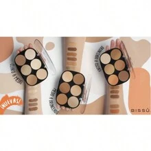 Paleta De Contorno Bissú, Producto Original - Bronce a Obscuro - Ver 4