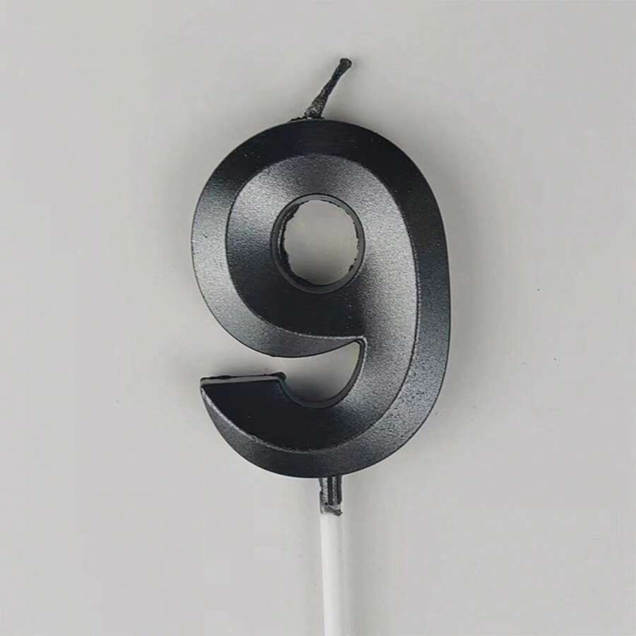 I-QiQi Bougie D'anniversaire En Forme De Chiffre 3 à Paillettes Pour Décoration De Gâteau D'anniversaire Thème Animal Vert