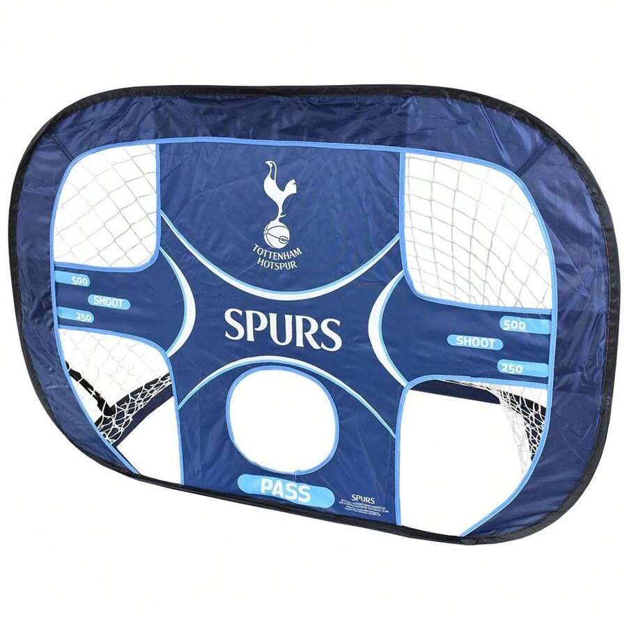 Tottenham Hotspur FC Target Pop Up Football Goal (Blue) - Cadet Blue - View 1