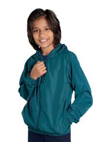 Tween Girls Jackets - 水鴨藍 - 查看 1