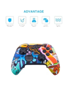 Vỏ silicon chuyển nước ngụy trang trong nhà/ngoài trời, chống nước, chống trượt Xbox One Series X - Nhiều màu - Xem 2