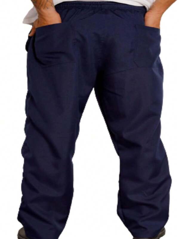 Calça Oxford Uniforme Premium Cozinheiro/Padeiro