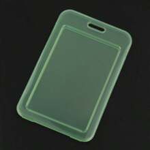 Assorted Color Transparent PP Solid Color Single-Layer Student Card Case Minimalist Candy Color Card Sleeve Card Holder Wallet Business Card Holder Credit Card Holder Id Card Holder Women For Women For Men Card Wallet