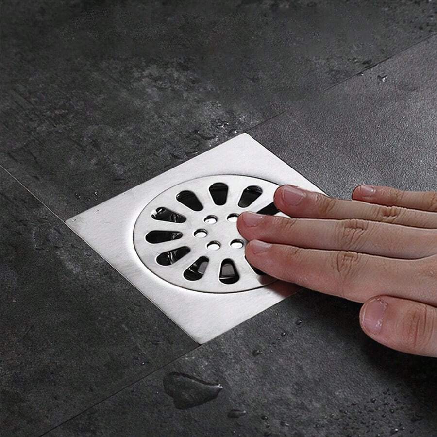 1 Piece, Stainless Steel Floor Drain Cover, Overflow Round Anti