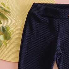 Young Girls Pants - Blue - View 2