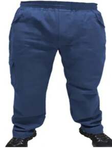 Men Pants - Màu xanh hải quân - Xem 3