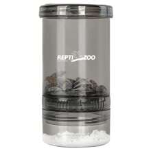 REPTI ZOO Reptile Cricket Powder Mixer, Insect Calcium Mixer, Cricket Nutrients Shaker For Gecko Snake Lizards, Feed Dispenser For Reptile & Amphibians | Terrarium Tank Accessories - Grey - View 1