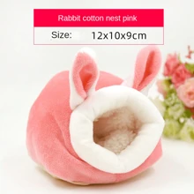 Hamster Christmas Gift Cute Ceramic Mushroom House Pet Supplies, Hamster Cage, Small Pet Rabbit Ferret Non-Slip Pet Sleeping Accessories Warm Winter Nest Cage, Suitable For Small Animals, Widely Used Comfortable Pet House, Hamster Bed, Guinea Pig Cage, Random Color - Multicolor - View 4