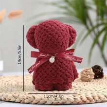 Süßes bärenförmiges Handtuch, Bären-Puppen-Handtuch, weiches kreatives Gesichtshandtuch, Geburtstagsgeschenk, Hochzeitsgeschenke, Badezimmerdekoration, Geschenke für Partydekorationen, Rückkehr zur Schule, für Schönheitssalon, Zuhause, Badezimmer, Duschhandtücher für Schönheitssalon, Hotel, Sport, Haushaltswaren, Handtuch, Hautpflege - Verschiedenfarbig - Übersicht 3