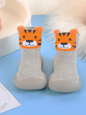 嬰兒軟底行走鞋，中性寶寶地板襪鞋，初次行走者，適用於春/夏季