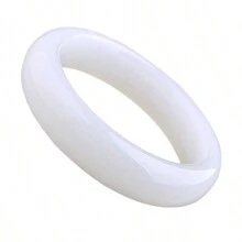 1 pulsera de jade natural de grado A, pulsera de piedras preciosas de calidad (disponible en múltiples tamaños y colores) para mujer, pulsera de moda, pulsera de meditación curativa con piedra verde lisa, pulsera de piedra natural que puede promover sabiduría, equilibrio y paz. Regálela como un regalo.