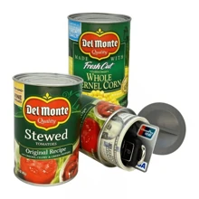 1 pieza Compartimento de seguridad oculto, se puede disfrazar como lata de comida para almacenar artículos secretos, también se puede ocultar en el gabinete de la cocina para ocultar efectivo, al por mayor - Multicolor - Ver 5