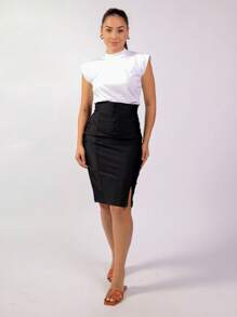 Women Skirts - màu đen - Xem 1