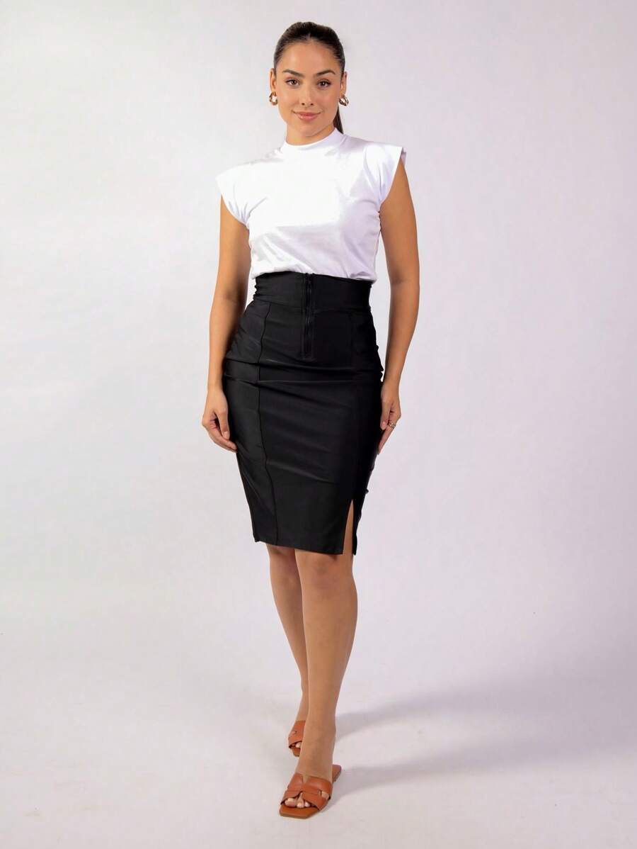 Women Skirts - màu đen - Xem 1