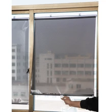 A Multi-Purpose Blackout Heat Insulation Curtain, Can Be Used As Sunscreen, Light Shield, Heat Insulator For Windows. Can Be Used For Home Or As Automatic Rolling Curtain For Cars. Can Also Be Used As Sunshade For Car Front Windshield. - Black - View 1