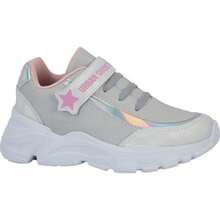Tenis de niña, de estilo casual y urbano, color plata, mod. 1138456 - Plateado - Ver 2