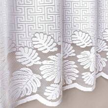 Kitchen Window Curtains - 白色 - 查看 3