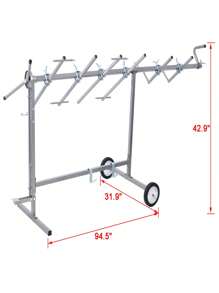 Auto Paint Stand Panel Hood Hanger Spray Rack Paint Rack, 360º Rotating ...