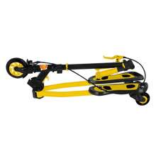 Patinete Frog New Radical Ski Trinete 3 Rodas Infantil Dobrável DM Toys DMR5819 Amarelo - Amarelo - Visão 4