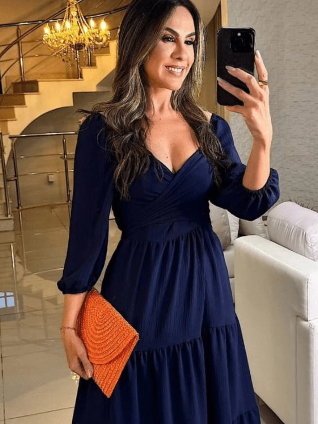 Women Dresses - Blue - View 1