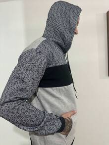 Men Winter Coats - 灰色 - 查看 3