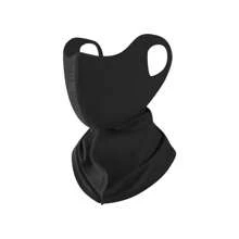 Women's UV Protection Face Mask With Neck Cover, 3D Structure With Soft Bone Support, Breathable Icy Fabric, For Cycling - Multicolor - View 7