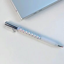 Geometric Deformation Pen For OCD, Diamond Cut Neutral Black Quick-Drying Pen, Unique Creative Stationery For Stress Relief - Multicolor - View 12