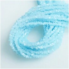 120pcs Triangle Austrian Crystal Glass Beads Spacer Loose Beads For Jewelry Making Bracelets & Bangles Necklace DIY 4mm