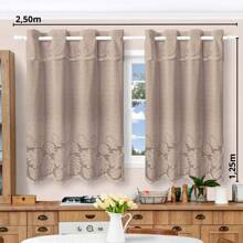 Kitchen Window Curtains - 香檳色 - 查看 4