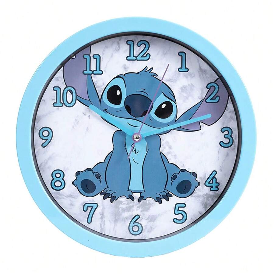 Disney Lilo & Stitch Wall Clock (Sky Blue) - Blue - View 1