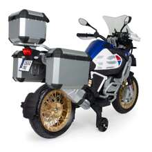 électrique pour enfant BMW 1250 GS Adventure 12V avec valises, éclairages et sons 128x57,5x80,5 cm (Injusa 651) - Voir 2