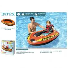 Explorer Pro 50 Inflatable Boat 137x85x23 Cm (+ 6 Years) (Intex 58354) ✅ Delivery 24/48h To Spain (Peninsula) - Multicolor - View 2