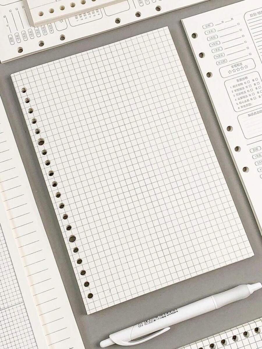 Repuestos De Hoja B5 Para Libretas B5 (50 Hojas) - Multicolor - Ver 1