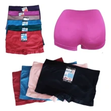 6 Pz Suaves y Comodos Boxer Para Mujer Braguitas Diferentes Diseños Colores BEAUTY-LEODY - Multicolor - Ver 3