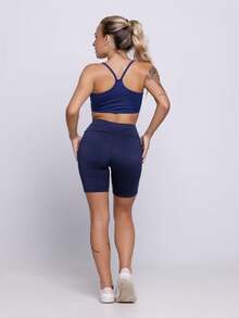 Women Sports Sets - 藏蓝色 - 查看 3