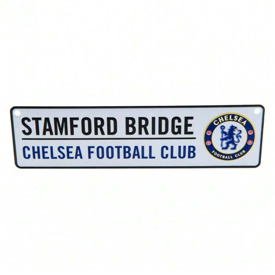 Chelsea FC Window Sign (White/Black/Royal Blue) - Multi-color - View 1