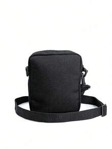 Kit Carteira + Shoulder Bag BIOQUÍMICA Masculina Estampada Couro Sintetico Bolsa Lateral Blogueira Slim - Preto - Visão 8