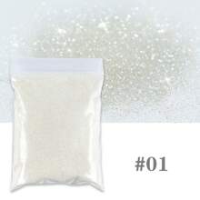 50克玫瑰金闪亮指甲粉，美甲装饰 - 彩色 - 查看 17