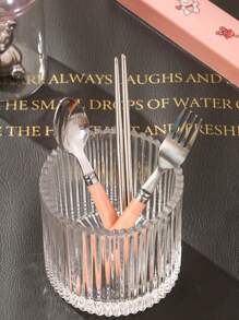 3 件餐具、1 个储物盒和 1 张贴纸、厨房、圣诞礼物 - 彩色 - 查看 3