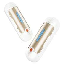 2-Pack Hand Warmer Rechargeable, Upgraded 2-In-1 5200mAh Electric Hand Warmers, Portable USB Reusable Handwarmer, For Outdoor Camping, Skiing, Hunting, Golf, Gift - White