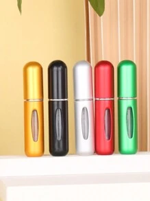 5 piezas Atomizadores de perfume, botellas de spray vacías y recargables para fragancias, estuche de bomba de perfume, tamaño portátil para viajes - Multicolor - Ver 12