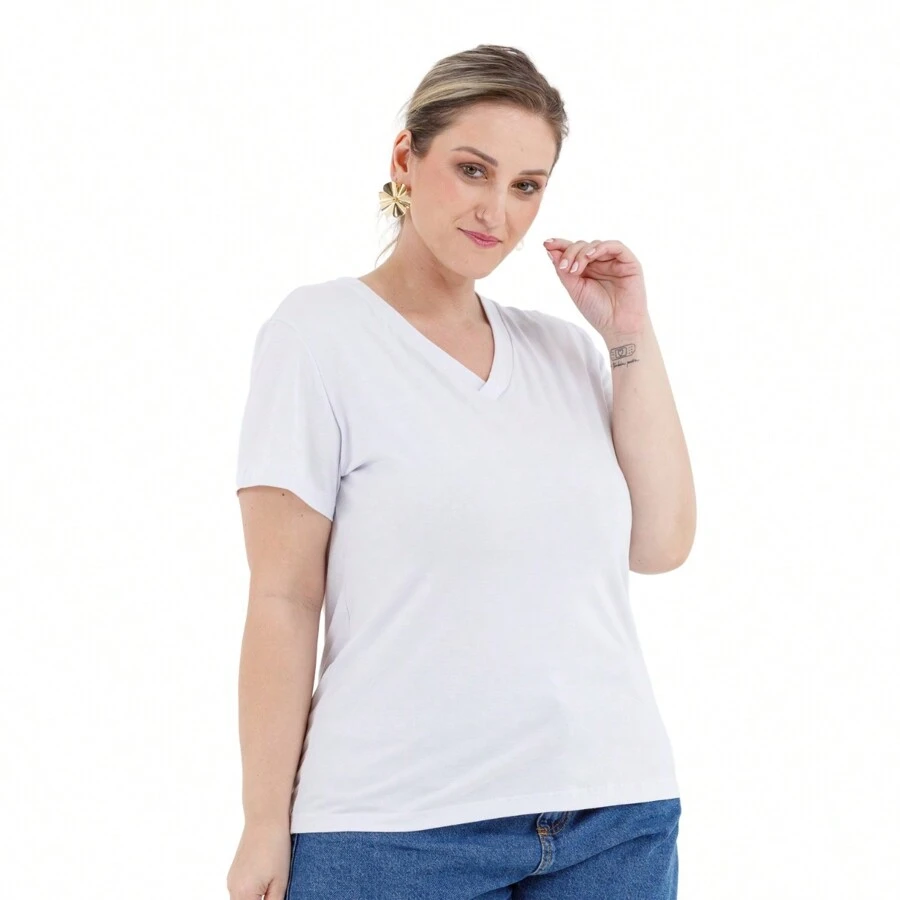 Women T-Shirts - trắng - Xem 1
