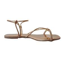 Women Flat Sandals - 金色 - 查看 3