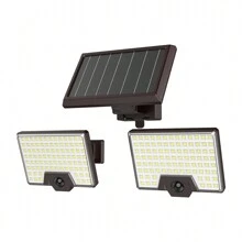 Luces de pared solares - Negro - Ver 2