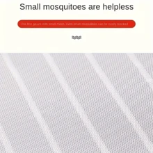 Cortina magnética de la puerta de verano con rayas blancas de tamaño completo, transpirable y repelente de mosquitos, con cierre automático para hogar, dormitorio, cortina de pantalla contra moscas y mosquitos