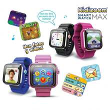 Reloj interactivo Kidizoom Smartwatch Max color rosa Pantalla Tactil.Fotos,Selfies,Videos,grabadora,juegos.. 256 Mb. ✅ Entrega 24/48h a España (península) - Relojes y Ordenadores - Vtech - Ref. 80-531657 - Ver 6