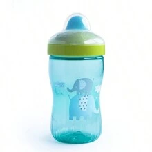 Cartoon High-Capacity Anti-Leak Baby Duckbill Water Cup, Children's Anti-Drop Wide-Mouth Drinking Cup, Baby Training Tableware - Multicolor - View 9