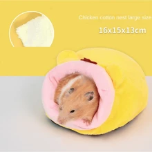 Hamster Christmas Gift Cute Ceramic Mushroom House Pet Supplies, Hamster Cage, Small Pet Rabbit Ferret Non-Slip Pet Sleeping Accessories Warm Winter Nest Cage, Suitable For Small Animals, Widely Used Comfortable Pet House, Hamster Bed, Guinea Pig Cage, Random Color - Multicolor - View 18